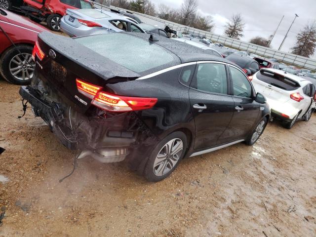 KNAGU4LE3J5021718 - 2018 KIA OPTIMA HYBRID BLACK photo 3