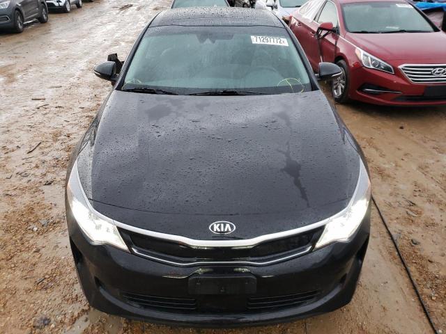 KNAGU4LE3J5021718 - 2018 KIA OPTIMA HYBRID BLACK photo 5