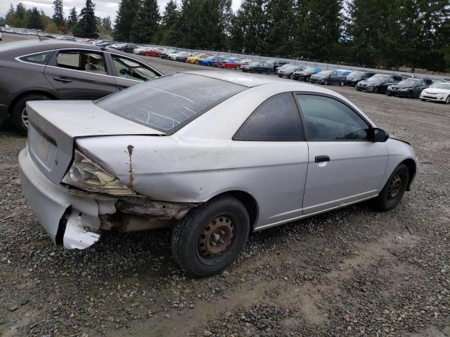 1HGEM22144L061031 - 2004 HONDA CIVIC DX VP Silber Foto 3