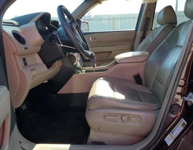 5FNYF3H52BB047053 - 2011 HONDA PILOT EXL Bordo foto 7