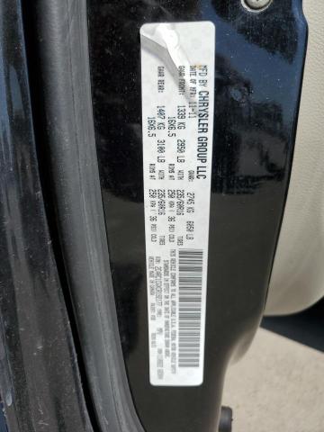 2C4RC1CGXCR192177 - 2012 CHRYSLER TOWN & COU TOURING L BLACK photo 14