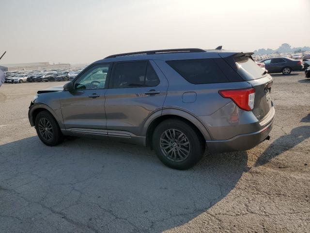 1FMSK7DH7MGA83513 - 2021 FORD EXPLORER XLT GRAY photo 2