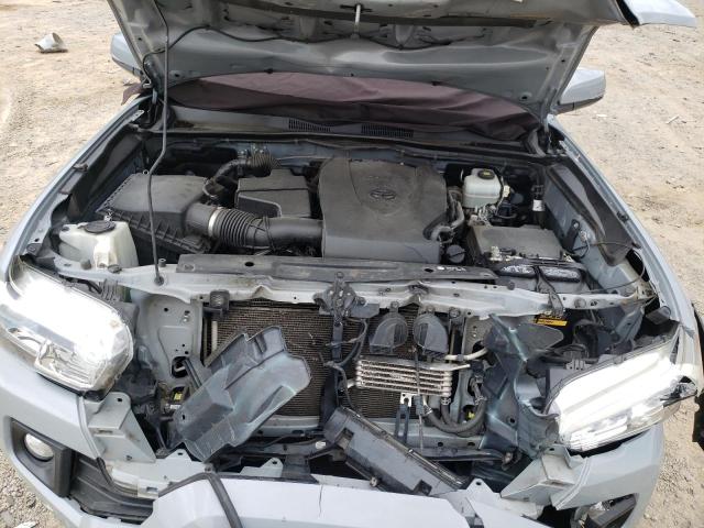 3TMCZ5AN2KM257221 - 2019 TOYOTA TACOMA DOUBLE CAB Сірий фото 11