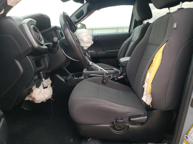 3TMCZ5AN2KM257221 - 2019 TOYOTA TACOMA DOUBLE CAB Сірий фото 7