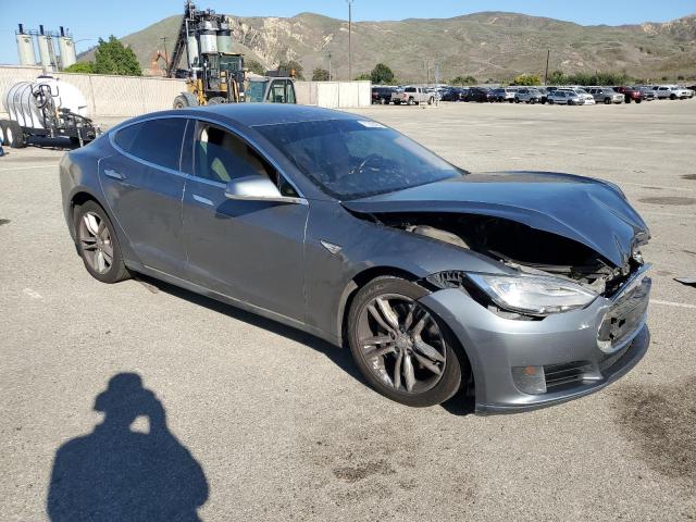 5YJSA1CG7DFP03669 - 2013 TESLA MODEL S Մոխրագույն լուսանկար 4