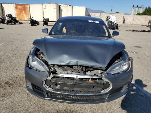 5YJSA1CG7DFP03669 - 2013 TESLA MODEL S Մոխրագույն լուսանկար 5