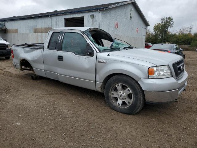 1FTRX14W55FA32177 - 2005 FORD F150 SILVER photo 4