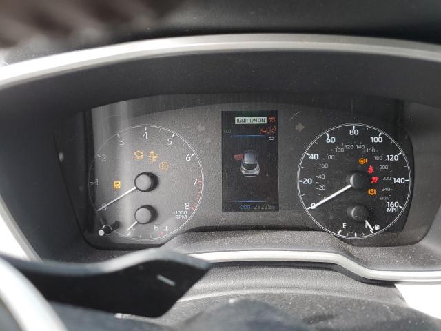 JTND4MBE3R3220696 - 2024 TOYOTA COROLLA SE WHITE photo 9