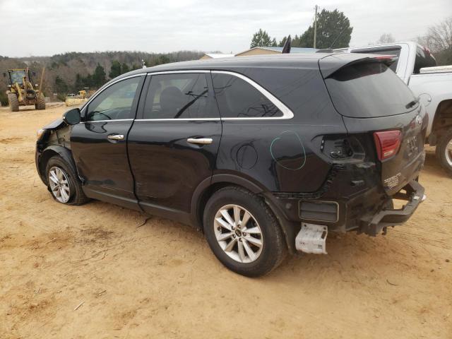 5XYPG4A36KG473702 - 2019 KIA SORENTO L BLACK photo 2