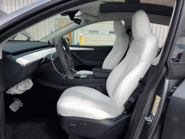 7SAYGDEF5SF304631 - 2025 TESLA MODEL Y SILVER photo 7