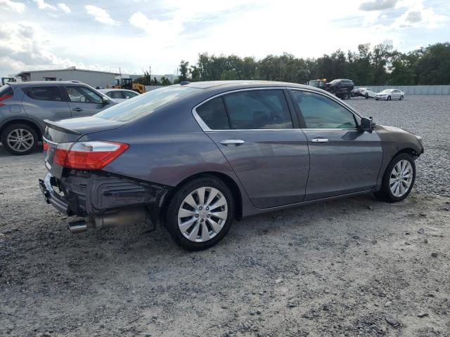 1HGCR2F85EA222015 - 2014 HONDA ACCORD EXL GRAY photo 3