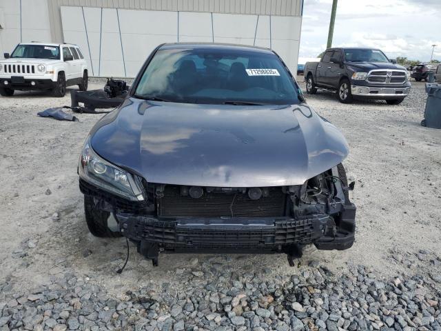 1HGCR2F85EA222015 - 2014 HONDA ACCORD EXL GRAY photo 5