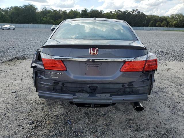 1HGCR2F85EA222015 - 2014 HONDA ACCORD EXL GRAY photo 6