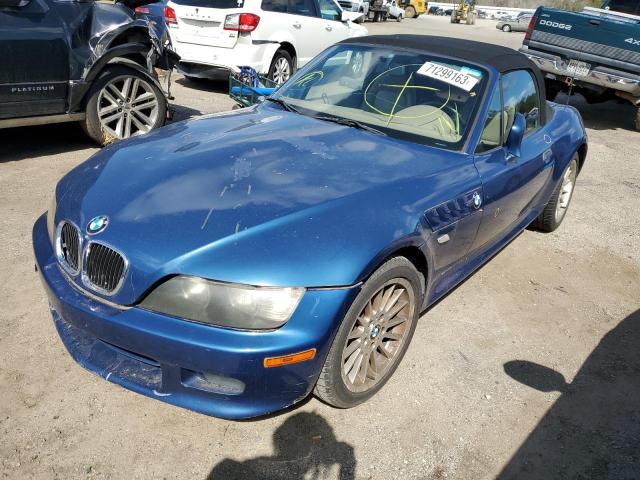 WBACN53411LJ57494 - 2001 BMW Z3 3.0 BLUE photo 1