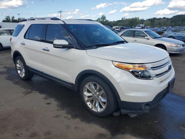 1FM5K7F85EGA88463 - 2014 FORD EXPLORER LIMITED WHITE photo 4