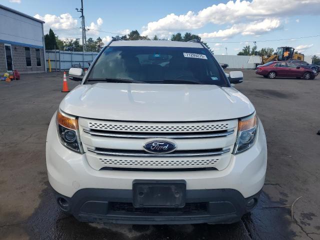 1FM5K7F85EGA88463 - 2014 FORD EXPLORER LIMITED WHITE photo 5
