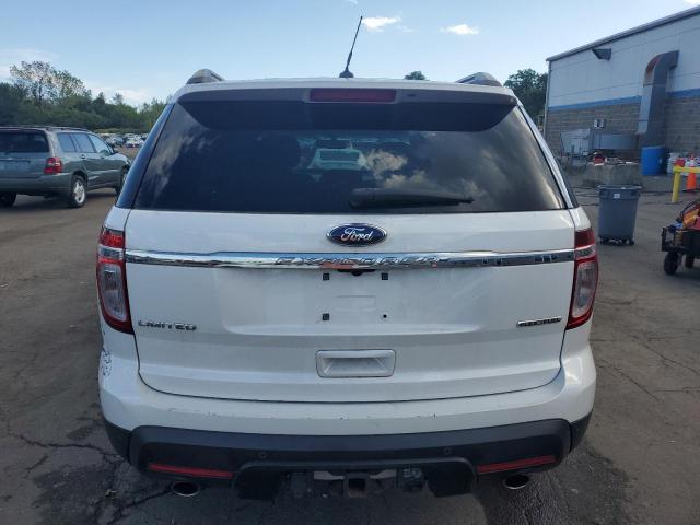 1FM5K7F85EGA88463 - 2014 FORD EXPLORER LIMITED WHITE photo 6