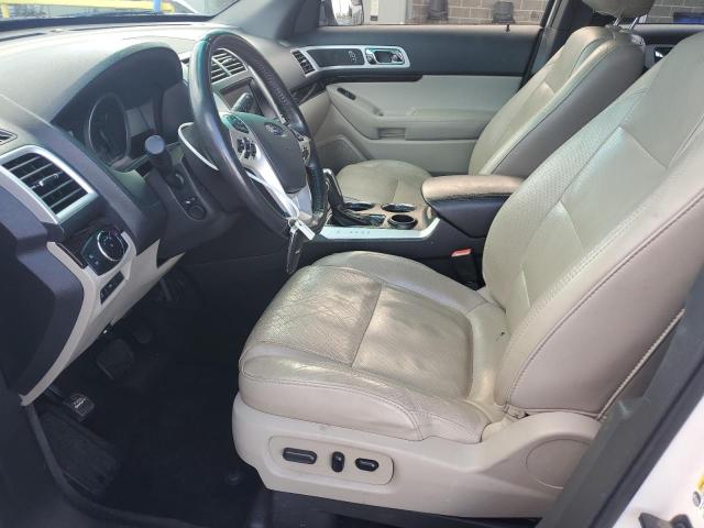 1FM5K7F85EGA88463 - 2014 FORD EXPLORER LIMITED WHITE photo 7