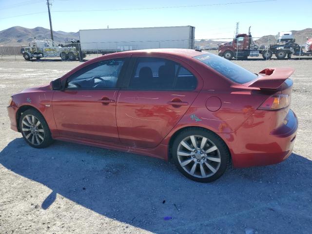 JA3AU86U88U022512 - 2008 MITSUBISHI LANCER GTS RED photo 2