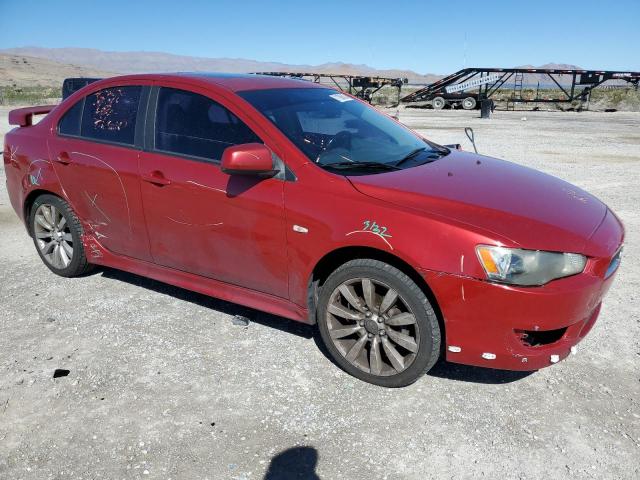 JA3AU86U88U022512 - 2008 MITSUBISHI LANCER GTS RED photo 4