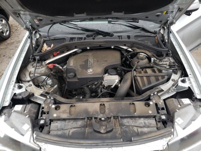 5UXWZ7C31H0X42481 - 2017 BMW X3 SDRIVE28I SILVER photo 12