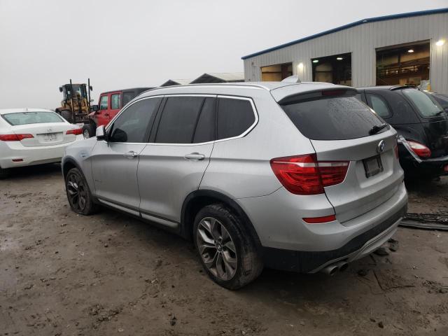 5UXWZ7C31H0X42481 - 2017 BMW X3 SDRIVE28I SILVER photo 2