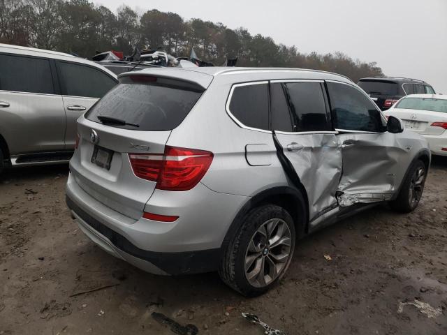 5UXWZ7C31H0X42481 - 2017 BMW X3 SDRIVE28I SILVER photo 3