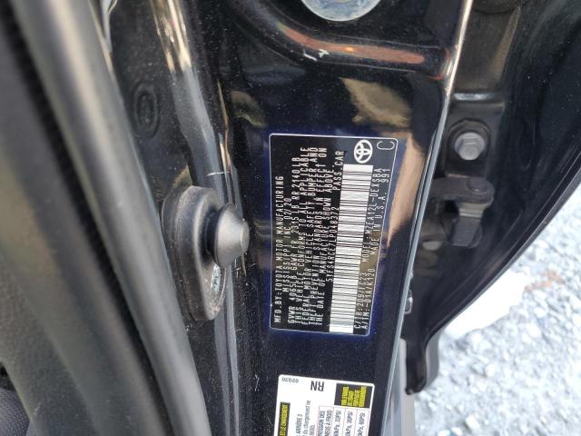 5YFS4RCE7LP048372 - 2020 TOYOTA COROLLA SE أسود صورة 12