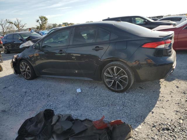 5YFS4RCE7LP048372 - 2020 TOYOTA COROLLA SE أسود صورة 2