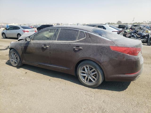 KNAGM4A77B5117437 - 2011 KIA OPTIMA LX MAROON photo 2