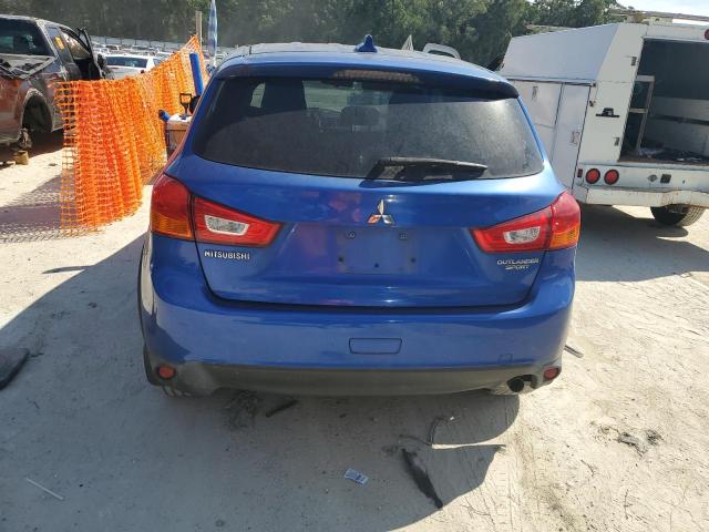 JA4AP3AU9HZ023037 - 2017 MITSUBISHI OUTLANDER ES ლურჯი ფოტო 6