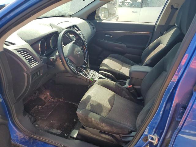 JA4AP3AU9HZ023037 - 2017 MITSUBISHI OUTLANDER ES ლურჯი ფოტო 7