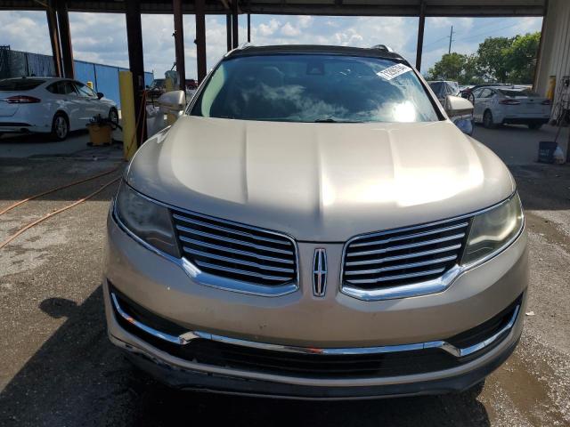2LMPJ6LR1HBL48540 - 2017 LINCOLN MKX RESERVE Ոսկեգույն լուսանկար 5