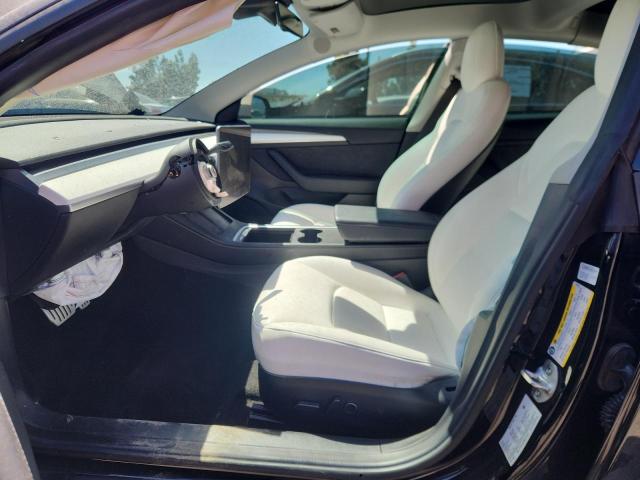 5YJ3E1EC8NF241613 - 2022 TESLA MODEL 3 Negro foto 7