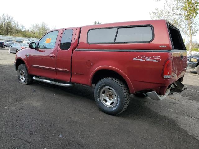 2FTRX18W8YCA69864 - 2000 FORD F150 RED photo 2