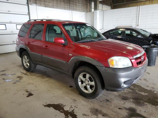 4F2CZ94115KM58684 - 2005 MAZDA TRIBUTE S RED photo 4