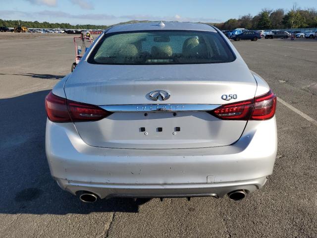 JN1EV7AP6JM363590 - 2018 INFINITI Q50 LUXE ვერცხლისფერი ფოტო 6