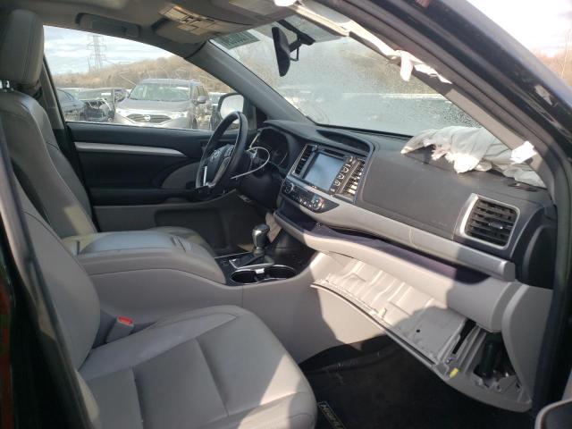 5TDJKRFH7GS274593 - 2016 TOYOTA HIGHLANDER XLE BLACK photo 5