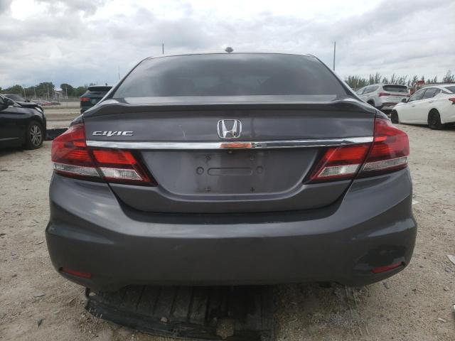 19XFB2F83FE021227 - 2015 HONDA CIVIC EX GRAY photo 6