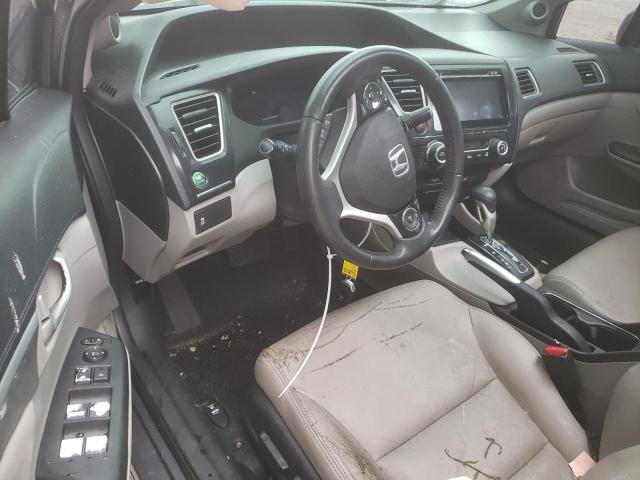 19XFB2F83FE021227 - 2015 HONDA CIVIC EX GRAY photo 8
