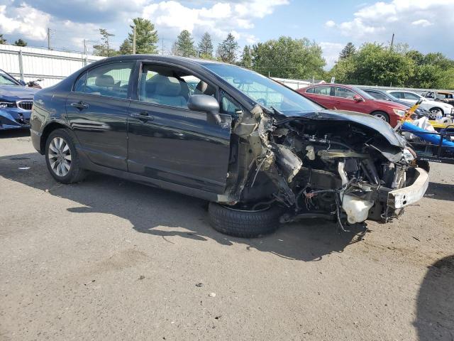 2HGFA1F93AH519383 - 2010 HONDA CIVIC EXL BLACK photo 4