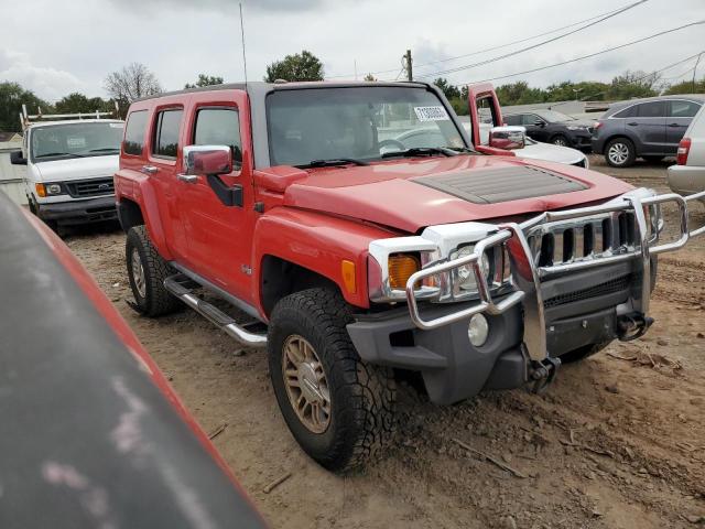 5GTDN136168300657 - 2006 HUMMER H3 RED photo 4