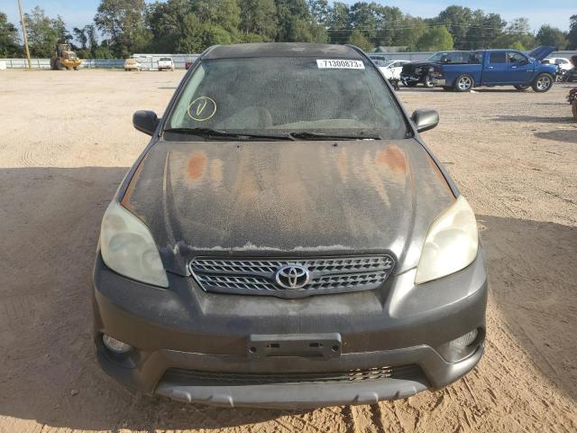 2T1KR32E86C594876 - 2006 TOYOTA COROLLA MA XR BLACK photo 5