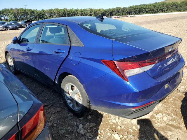 KMHLL4AG2MU197089 - 2021 HYUNDAI ELANTRA SE BLUE photo 2