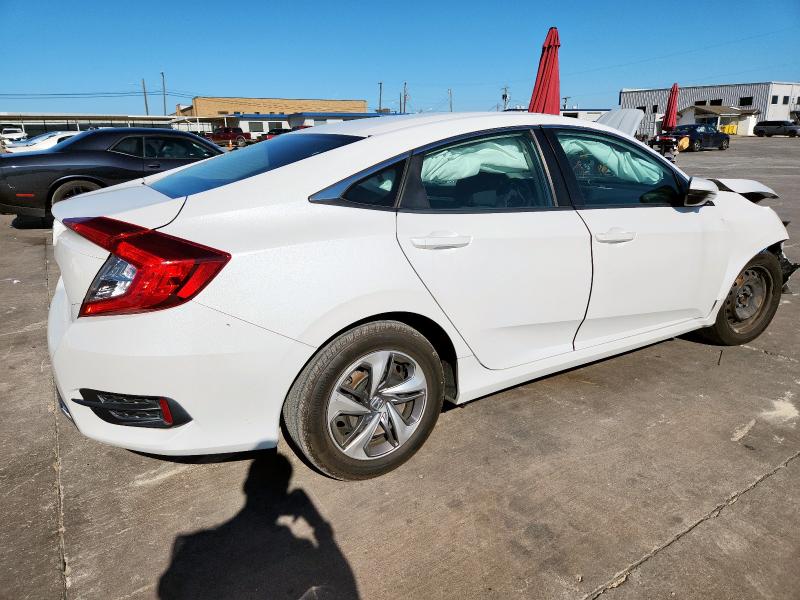 2HGFC2F64KH576912 - 2019 HONDA CIVIC LX Beyaz fotoğraf 3