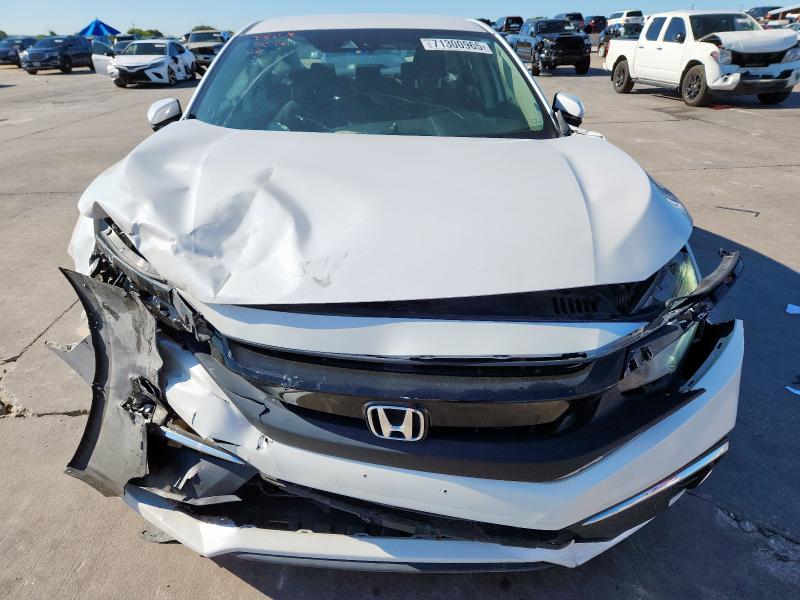 2HGFC2F64KH576912 - 2019 HONDA CIVIC LX Beyaz fotoğraf 5