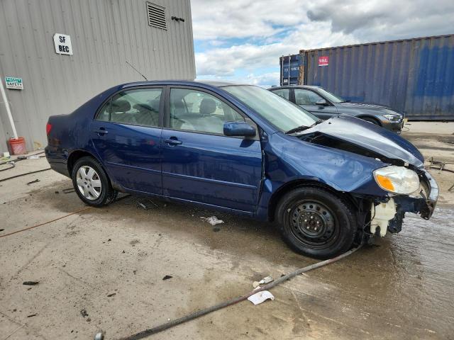 1NXBR30E75Z435587 - 2005 TOYOTA COROLLA CE BLUE photo 4