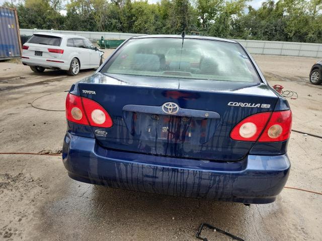 1NXBR30E75Z435587 - 2005 TOYOTA COROLLA CE BLUE photo 6