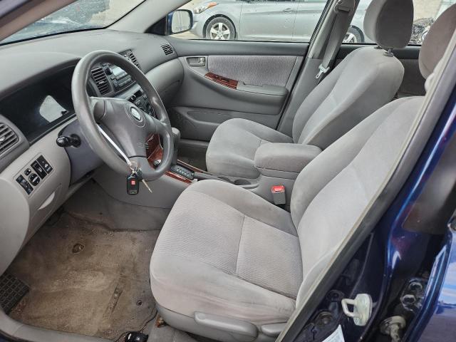 1NXBR30E75Z435587 - 2005 TOYOTA COROLLA CE BLUE photo 7