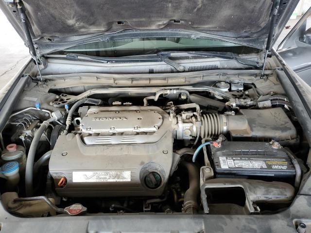 1HGCP36838A032827 - 2008 HONDA ACCORD EXL GRAY photo 11